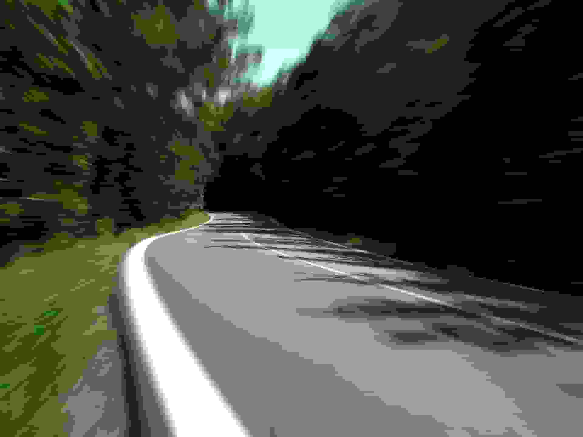 Photo d'une route